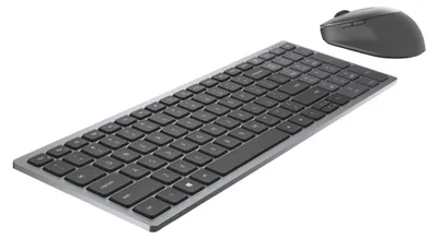 Immagine prodotto di Dell Wireless Keyboard and Mouse KM7120W - Tastatur-und-Maus-Set - Bluetooth, 2.4 GHz - Deutschland
