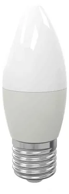 Imagen del producto de Lámpara LED con casquillo E27 o C37. Color: Blanco cálido.