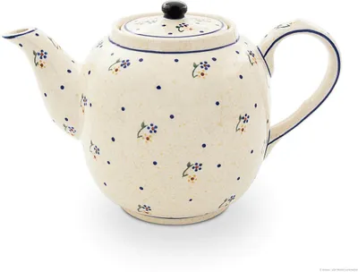 Produktbild von Original Bunzlauer Keramik 1,5 Liter Teekanne Ø27,2 cm Design 111