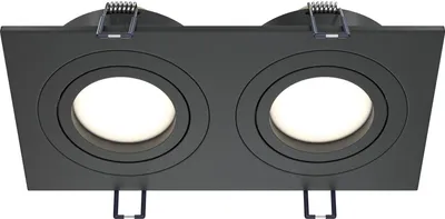 Produktbild von Maytoni DL024-2-02B, 2 Glühbirne(n), GU10, IP20, Schwarz