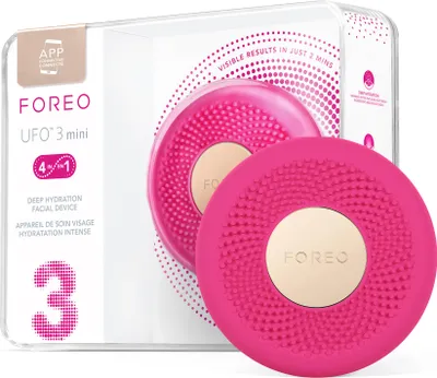 Produktbild von FOREO UFO 3 mini 4-in-1 LED-Gesichtspflegegerät – Mit Wärme-, Kühl- & T-Sonic-Massage – Für gepflegte & erfrischte Haut