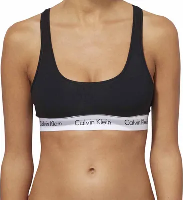 Productafbeelding van Calvin Klein Ondergoed, modal, ongewatteerde bustehalter, zwart, maat L