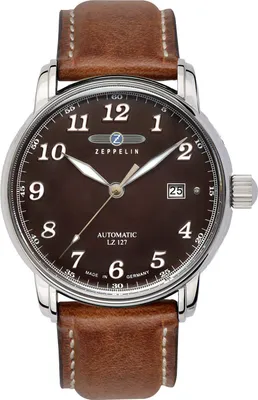 Zeppelin 8656-3 Herren-Automatikuhr LZ127 Graf Zeppelin 1