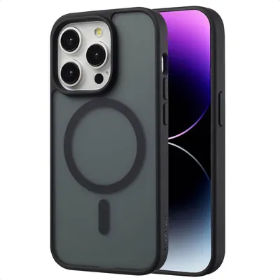Zdjęcie produktu dla imoshion Color Guard Backcover z MagSafe dla Apple iPhone 14 Pro - czarny