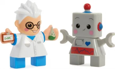 Produktbild von Little Tikes - Klocki Wafle - Figurki 2-Pak Naukow