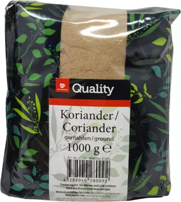 Produktbild von TGQ Koriander 1000g Beutel Gewürz Kräuter Kochen Küche Gastro