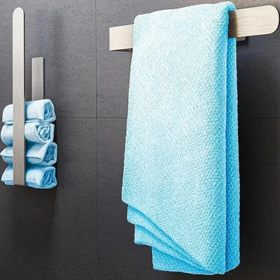 Immagine prodotto di Portasciugamani da parete in acciaio inossidabile, 36 cm, portata 10 kg