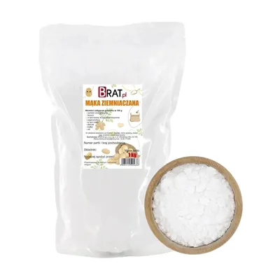 Zdjęcie produktu dla Mąka ziemniaczana 1kg Brat.pl