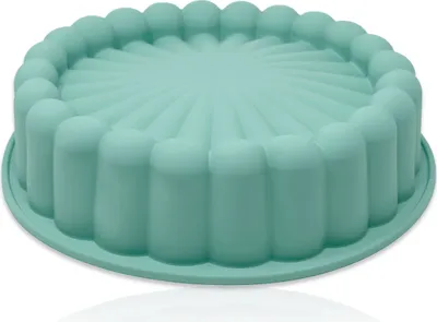 Produktbild von Silikon Kuchen Backform rund Tortenform Torte Geburtstagskuchen Festkuchen 26,5 cm