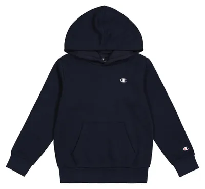 Immagine prodotto di Champion Jungen Legacy Basics B - Felpa con cappuccio in pile Powerblend ultraleggera, blu navy, taglia 9-10 anni (UE)