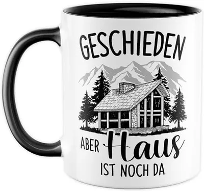 Produktbild von Tasse für geschiedene Personen, humorvolles Geschenk für Trennung