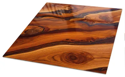 Produktbild von Bedruckte Glas Tischplatte 120x60 cm – Glas Tischplatte Küche – Tischplatte aus Sicherheitsglas – Glasplatte für Küchentisch – Moderne Tischplatte Glas – Dekorative Glastischplatte – Pflegeleichte Tischplatte Küche – Holzmaserung, KI-generiertes Bild