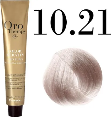 Obrázok produktu pre Fanola Oro Therapy Colour Keratin Pure Gold 10.21 100 ml