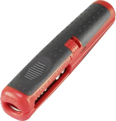 Produktbild von TOOLCRAFT TO-6586974 Kabelentmanteler Geeignet für Rundkabel, Feuchtraumkabel 8 bis 13 mm 0.5 bis 6 mm²