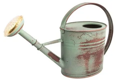 Image de Arrosoir Ovale 4l Vert Vieilli - Guillouard Nogent