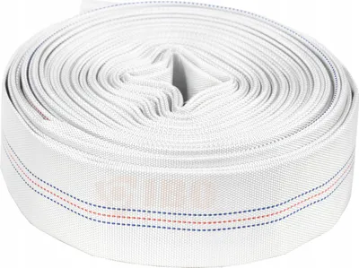 Produktbild von Ibo | Feuerwehrschlauch 2" – 30 m – Weiß – Hochdruck – Vielseitig einsetzbar – Robuste Qualität