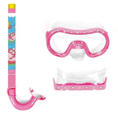 Productafbeelding van Arditex Peppa Pig Junior snorkelset, roze. Kinderen, roze, one size