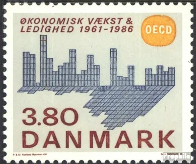 Produktbild von Briefmarken Dänemark 1986 Mi 887 (kompl.Ausg.) postfrisch OECD