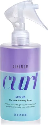 Obrázek produktu pro Sprej pro kudrnaté a vlnité vlasy Curl Wow Shook (Mix+Fix Bundling Spray) 295 ml