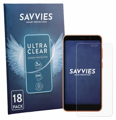 Produktbild von 18x Für Ulefone Note 22 Schutzfolie Savvies Displayschutz Display Schutz Folie Klar Transparent