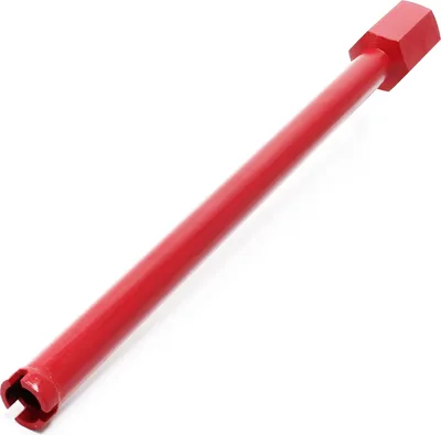 Produktbild von Wiltec Diamantbohrkrone ⌀27 mm 1 1/4 UNC 400 mm für Kernbohrgeräte, Kernbohrkrone aus Sintermetall, Nassbohrkrone, Trockenbohrkrone