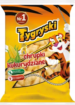 Produktbild von Maischips für Kinder Tygryski 90 g