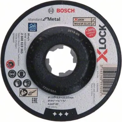 Produktbild von Bosch X-LOCK Schruppscheibe T27 A 24 P BF 125 x 6,0 mm
