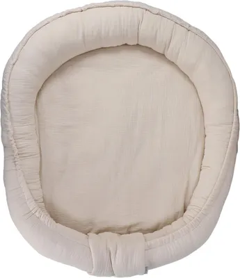 Produktbild von MamaLoes Soft Baumwolle Ecru Baby-Nestchen für Zwillinge