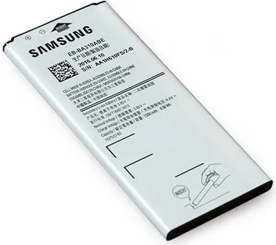Obrázok produktu pre Samsung Galaxy A3 2016 A310F batéria EB-BA310ABE Náhradná batéria 2300 mAh