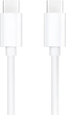 Immagine prodotto di Mayaxess, cavo da USB-C a USB-C da 1 m - 20 W di ricarica rapida e trasferimento dati, bianco