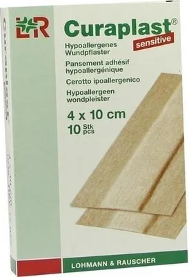Produktbild von CURAPLAST Wundschnellverb.sensitiv 4x10 cm 1 m