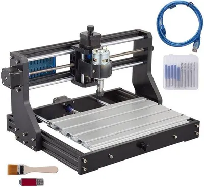 Obrázek produktu pro CNC gravírovací stroj, router, laser, rozměry 300x180x45 mm, 10 000 otáček za minutu