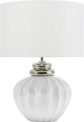 Obrázok produktu pre Neris Stolná lampa Keramická biela Lumarko!