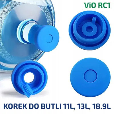 Zdjęcie produktu dla Korek do butli 11l, 13l, 18.9l VIO RС2 - Wielokrotnego użytku - Silikonowy