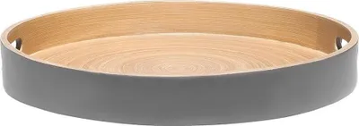 Produktbild von Ibili Runde Schale Aus Natürlichem Bambus Golden  Golden One Size