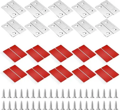 Zdjęcie produktu dla Uszczelki magnetyczne do drzwi szafek – 10 sztuk