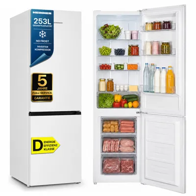 Produktbild von Heinner HCNF-HM253INVD Kühl-Gefrierkombination 253 L, No Frost, , Weiß