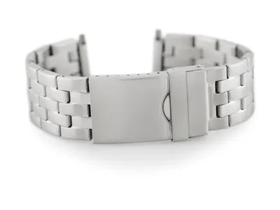 Produktbild von Armband 607s - Stahlquerschnitt - Silber - 16-22 mm
