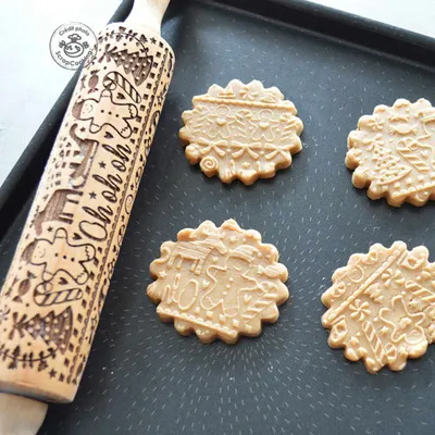 Produktbild von Stempelrolle 39,5 cm - Gingerman - Scrapcooking