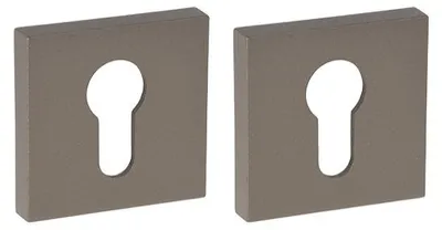 Produktbild von GAMET PLT26J-YK-L61 Quadratische Schlüsselrosette scharbraun