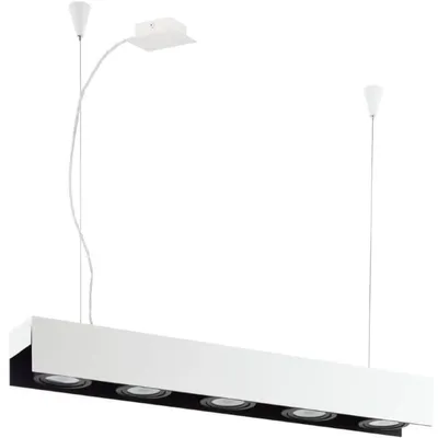 Immagine prodotto di Lampada a sospensione LED Badalona a 5 luci bianca