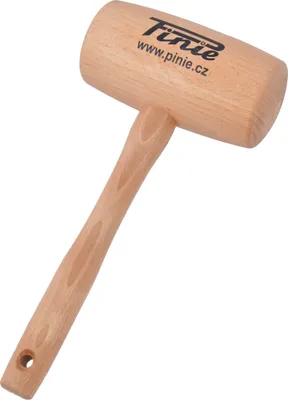 Produktbild von Holzhammer  mit Schlagkopf aus Buchenholz, Größe:Ø 60 mm