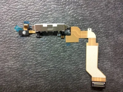 Produktbild von Docking Anschluß mit Kabel für iPhone 4S weiß