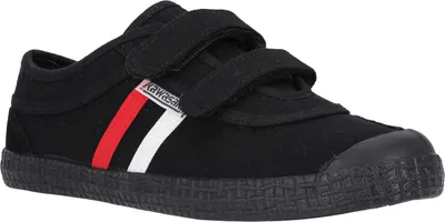 Obrázok produktu pre Kawasaki Plátenné tenisky Retro w/velcro so zapínaním na suchý zips 1001S Black Solid 38