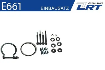 Produktbild von LRT Montagesatz Katalysator E661 passend für PEUGEOT 406 (8B)