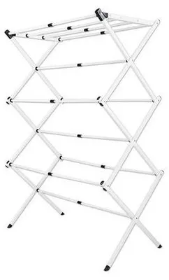 Produktbild von EASYmaxx 16467, Wäscheständer, Kunststoff, Stahl, Weiß, 8 m, 10 kg, 6 Regale