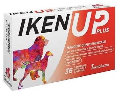 Iken Up Plus 36 Tabletten für Hunde – Ergänzungsfutter