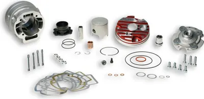Produktbild von Malossi MHR TEAM Aluminium-Zylinder-Kit D 47,6 LC Demontierbarer roter Kopf