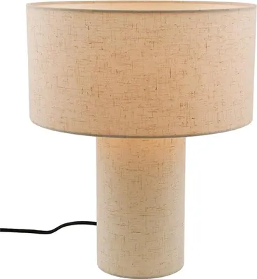 Produktbild von Olucia - TIMMY - Tischlampe - Beige / Schwarz
