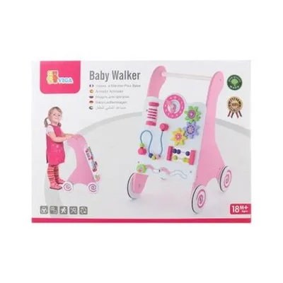 Produktbild von Viga Toys hölzerne pädagogische rosa Montessori-Schieber